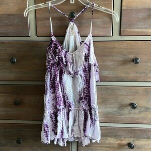 Vintage Free People tie-dyed cami sz S